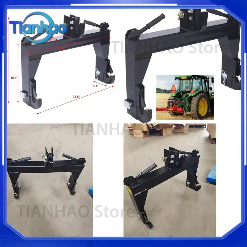 Tractor Implement - 3-punts snelkoppeling voor tractor 3000 lbs