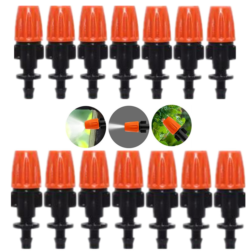 Irrigation Drip Tape - 25 stuks verstelbare tuin druppelirrigatie vernevelende