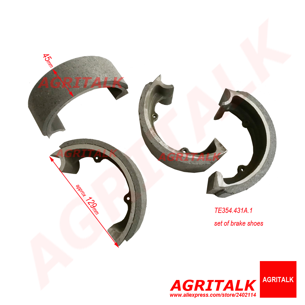 Tractor Implement - TE354.431A.1, Set remblokken voor Foton Lovol