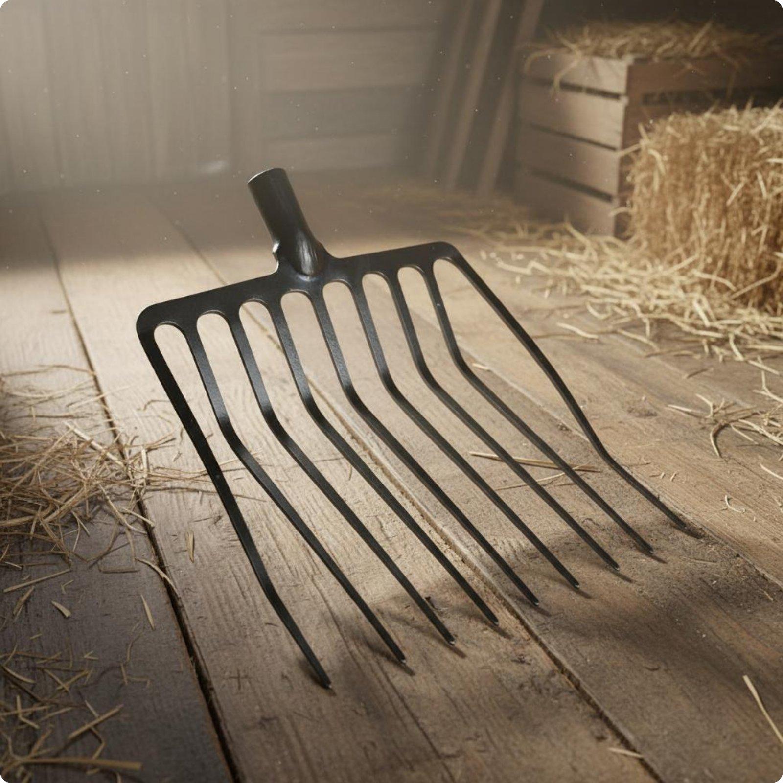 Mangaanstaal landbouwvork, zwa - Farm Agriculture recensie en prijs