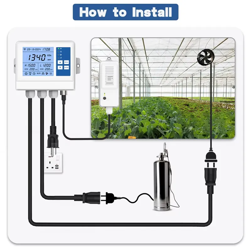 Slimme klimaatregelaar Wifi-om - Farm Agriculture recensie en prijs